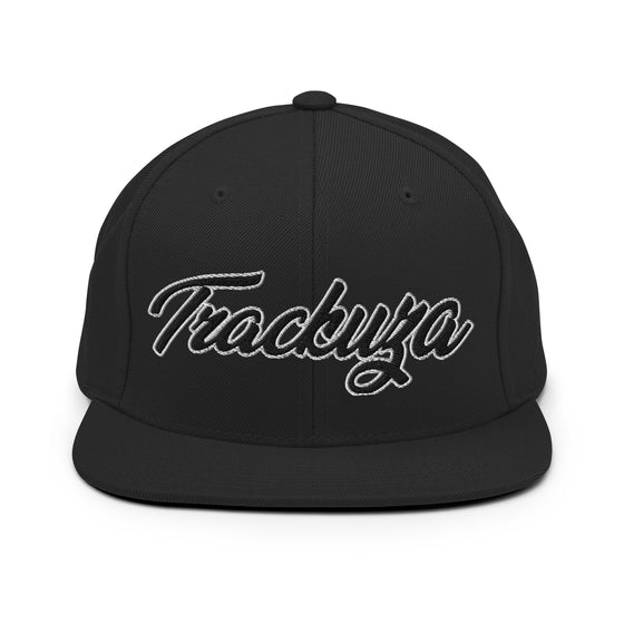 TRACKUZA BLACK SNAP BACK HAT