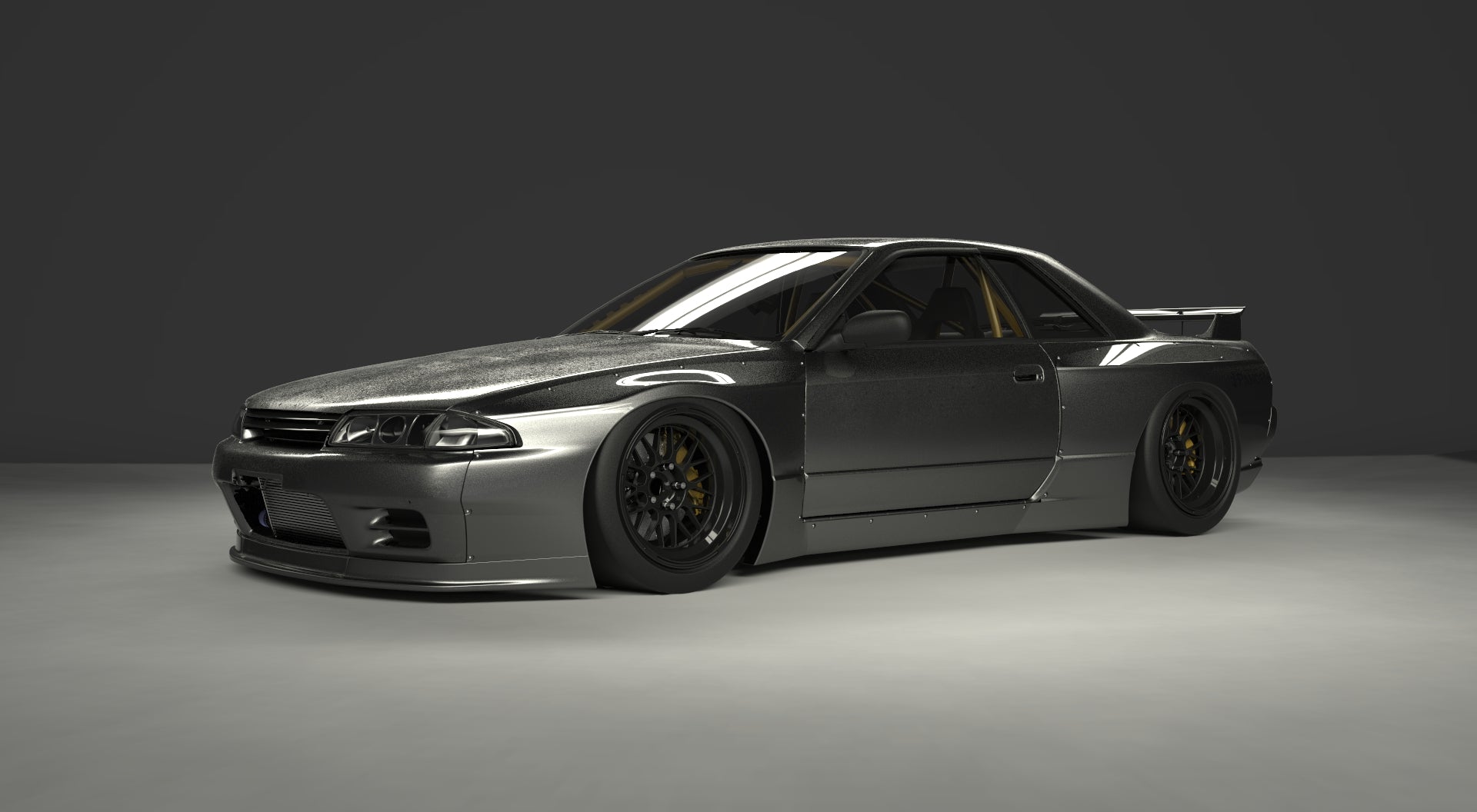 Nissan Skyline GT-R R32 Widebody 2カラーセット Rocket Bunny Nissan R32 Skyline GT-R Wide Body Kit