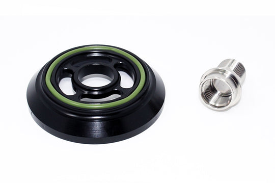 Torque Solution WIX Oil Filter Adapter Nissan R35 GT-R VR38 - TS-GTR-501