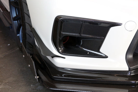 Subaru WRX STI Carbon Fiber Front Bumper Bottom Canards 2018-2021