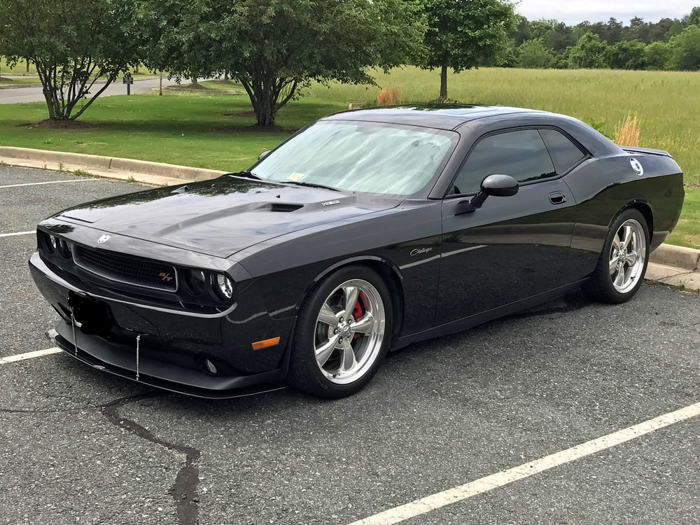 Dodge Challenger RT/ SXT Carbon Fiber Front Wind Splitter 2008 - 2010