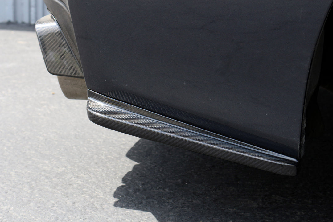Carbon Fiber Subaru WRX /STI Rear Bumper Skirts 2015-21