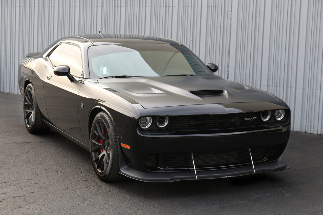 Dodge Challenger Hellcat Carbon Fiber Front Wind Splitter 2015 - 2023