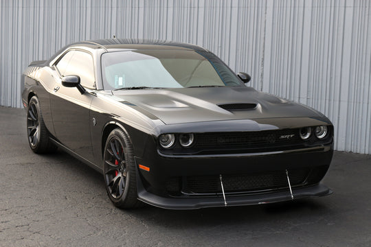 Dodge Challenger Hellcat Carbon Fiber Front Wind Splitter 2015 - 2023