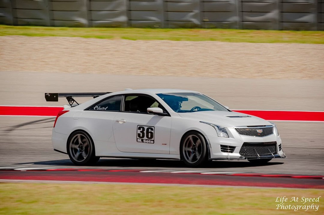 Cadillac ATS-V GT-250 Carbon Fiber Adjustable Wing 2016-2019