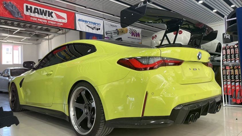 BMW G80 M3/ G82 M4 GTC-300 Carbon Fiber Adjustable Wing
