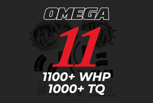 AMS PERFORMANCE R35 GT-R OMEGA 11 TURBO KIT