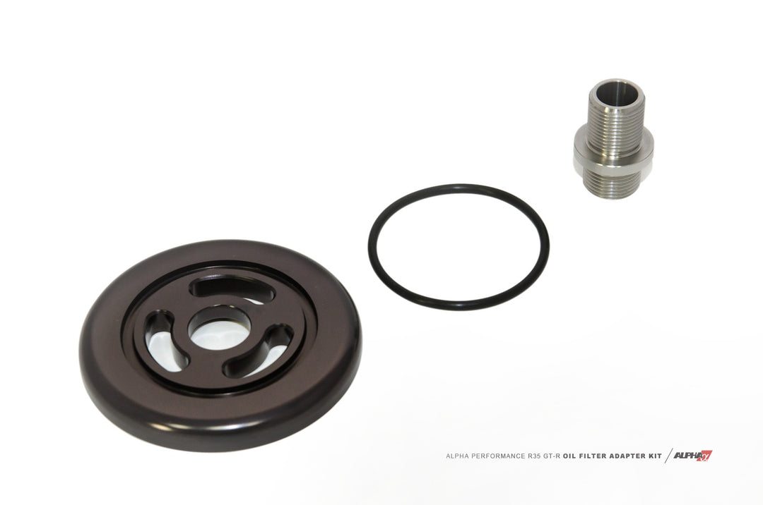 AMS Performance R35 Race Oil Filter Adapter Plate