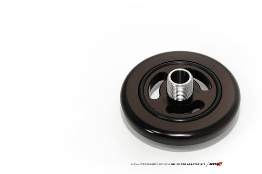 AMS Performance R35 Race Oil Filter Adapter Plate