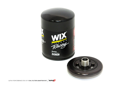 AMS Performance R35 Race Oil Filter Adapter Plate