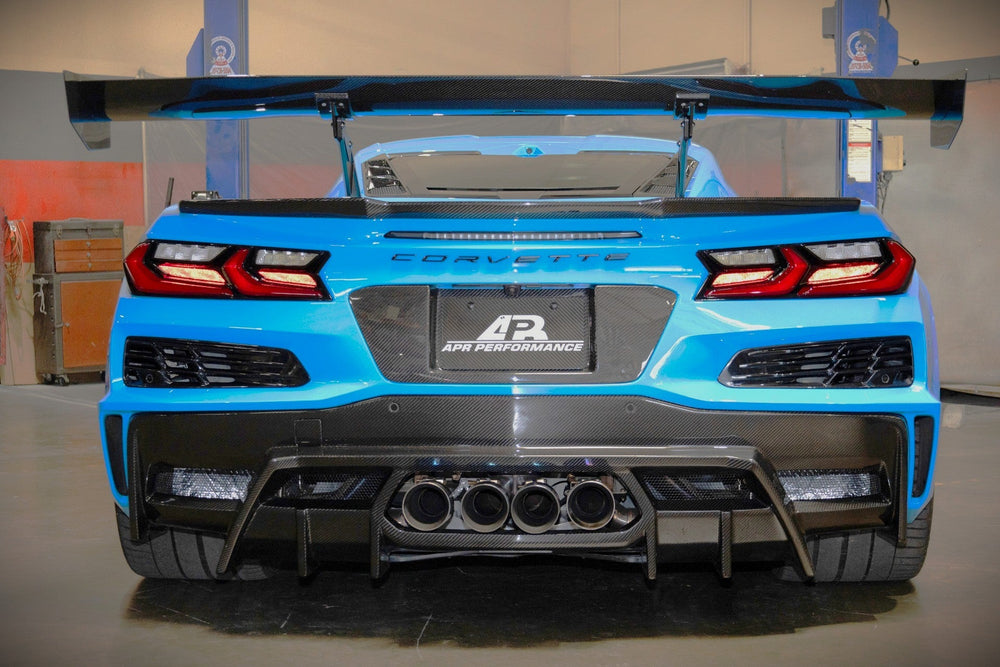 Chevrolet Corvette C8 Z06, ERAY, ZR1 Carbon Fiber Rear Diffuser