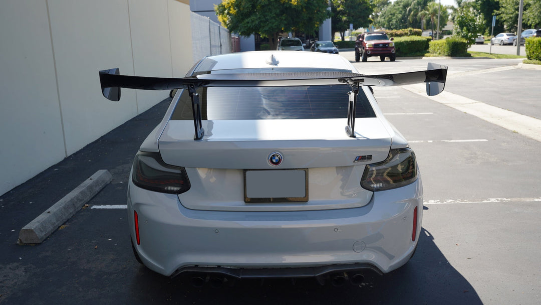 BMW F87 M2 GTC-300 Carbon Fiber Adjustable Wing 2016-2021