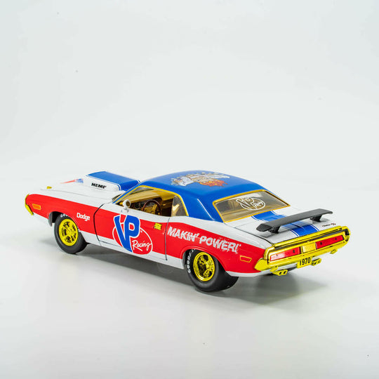 VP Racing 1970 Dodge Challenger Diecast— R/T HEMI 1:24 Scale