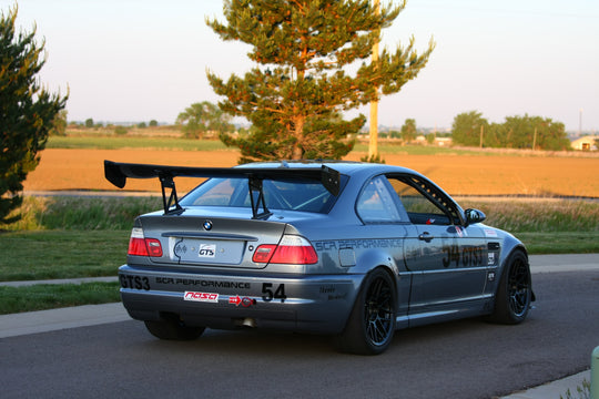 BMW E46 3-Series / M3 GTC300 Carbon Fiber Adjustable Wing