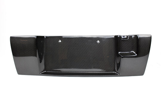 APR PEFORMANCE R35 GT-R CARBON FIBER LICENSE PLATE BACKING (2012-2016)