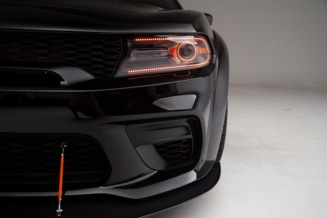 Dodge Charger Widebody Carbon Fiber Front Wind Splitter 2020 - 2023