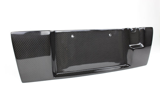 APR PEFORMANCE R35 GT-R CARBON FIBER LICENSE PLATE BACKING (2012-2016)