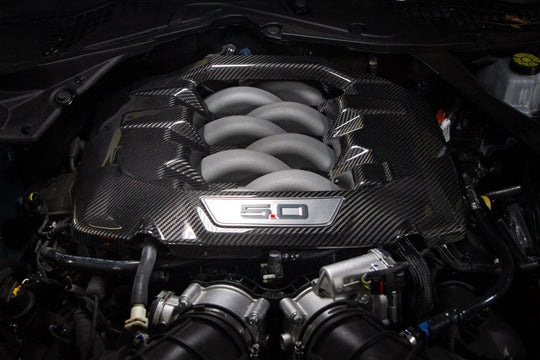 Carbon Fiber Ford Mustang S650 Engine Cover 2024 - Current