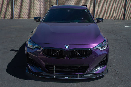BMW G42 M240i Carbon Fiber Front Wind Splitter