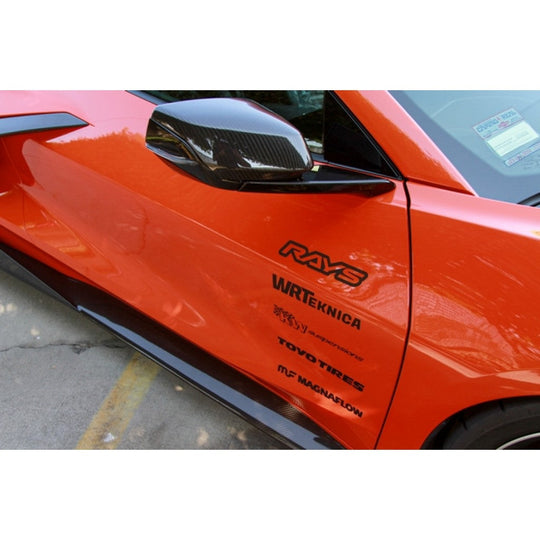 Chevrolet Corvette C8 &amp; C8 Z06 Carbon Fiber Replacement Mirror Covers