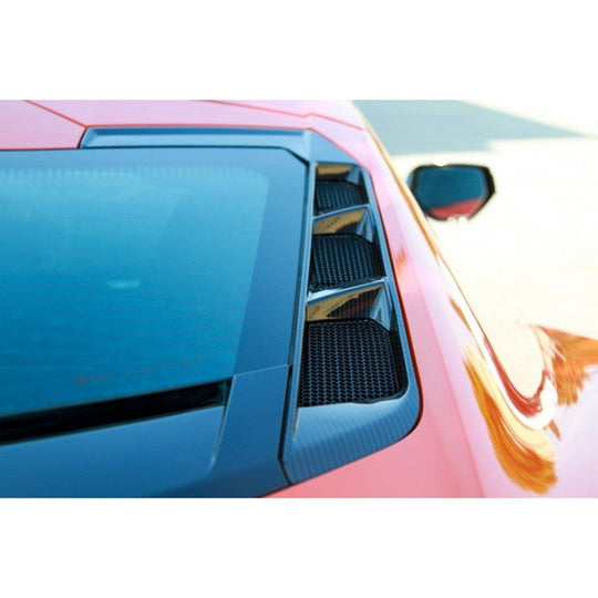 Chevrolet Corvette C8 &amp; C8 Z06 Carbon Fiber Rear Hatch Vents