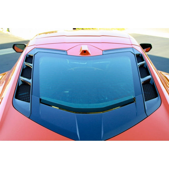 Chevrolet Corvette C8 &amp; C8 Z06 Carbon Fiber Rear Hatch Vents