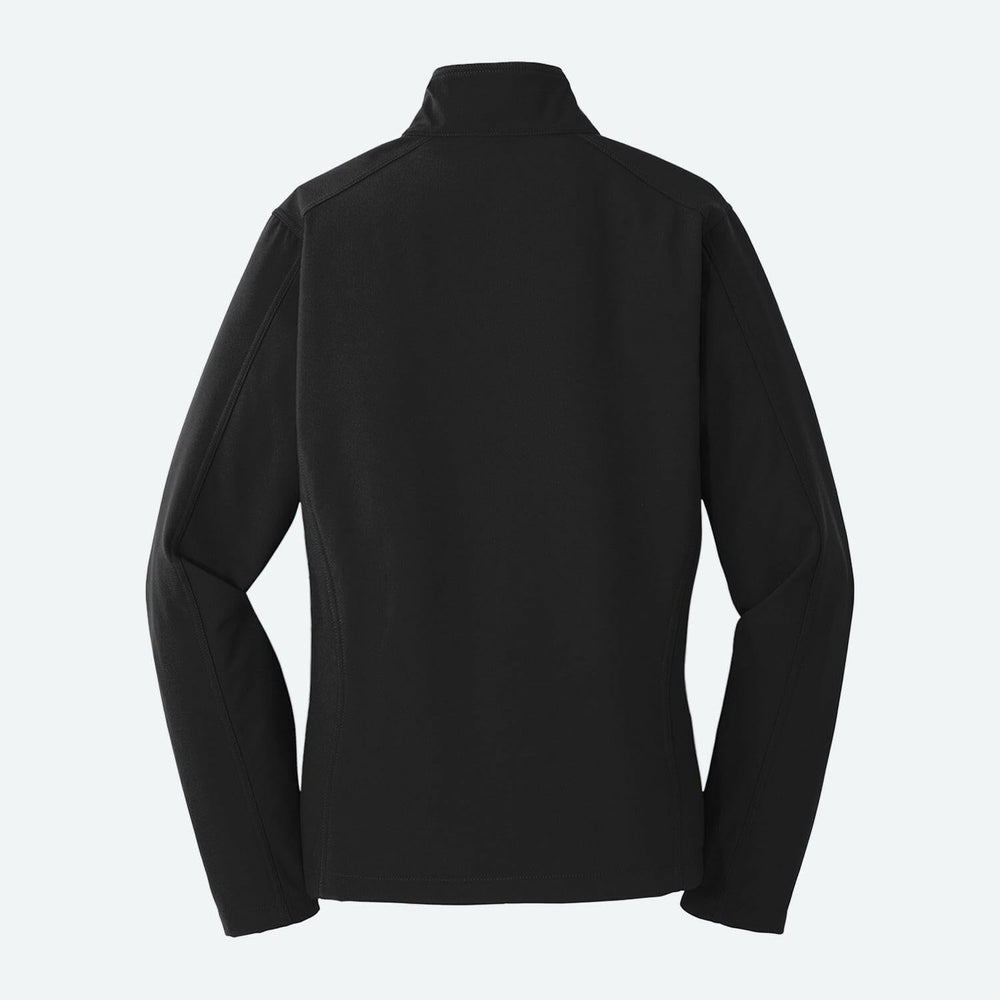 VP Racing Black Ladies Soft Shell Jacket - Water Repellent