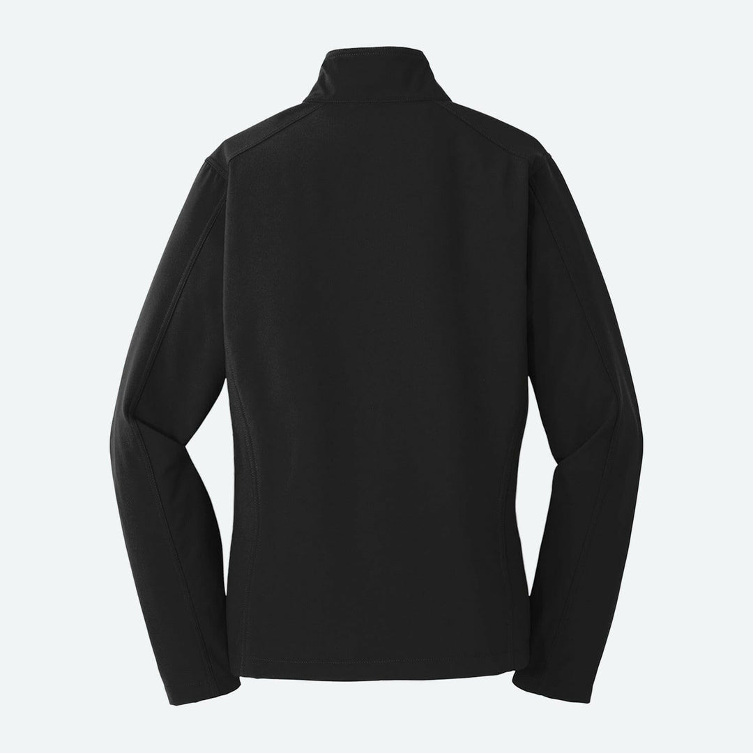 VP Racing Black Ladies Soft Shell Jacket - Water Repellent