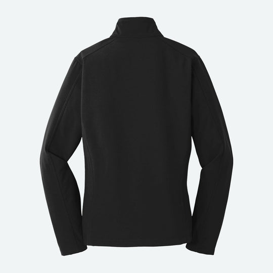 VP Racing Black Ladies Soft Shell Jacket - Water Repellent