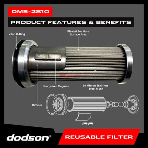 NISSAN R35 GT-R GR6 REUSABLE METAL MESH CANISTER TRANSMISSION FILTER