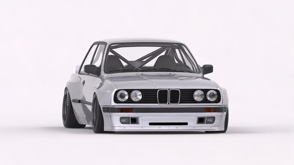 PANDEM BMW E30 V1 widebody kit available from TRACKUZA
