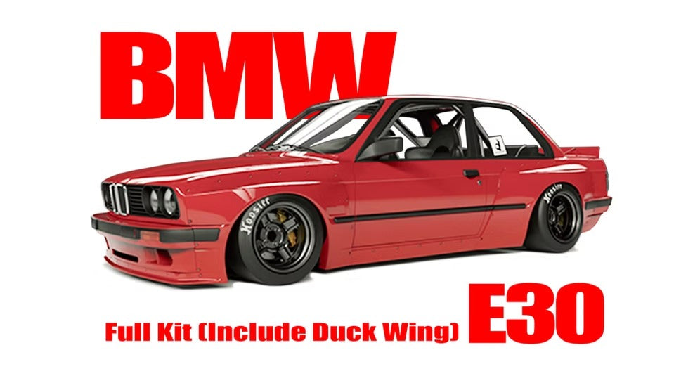 PANDEM BMW E30 V1 widebody kit available from TRACKUZA