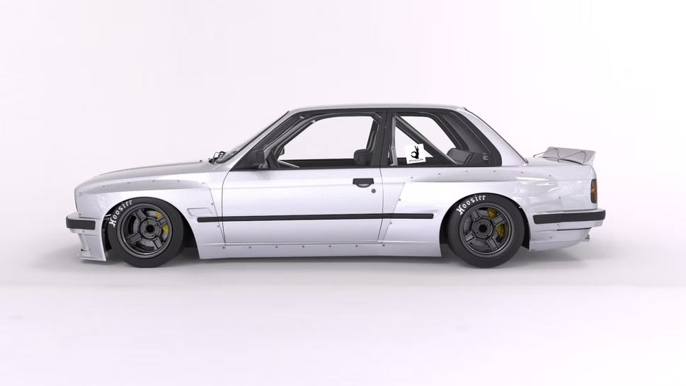 PANDEM BMW E30 V1 widebody kit available from TRACKUZA