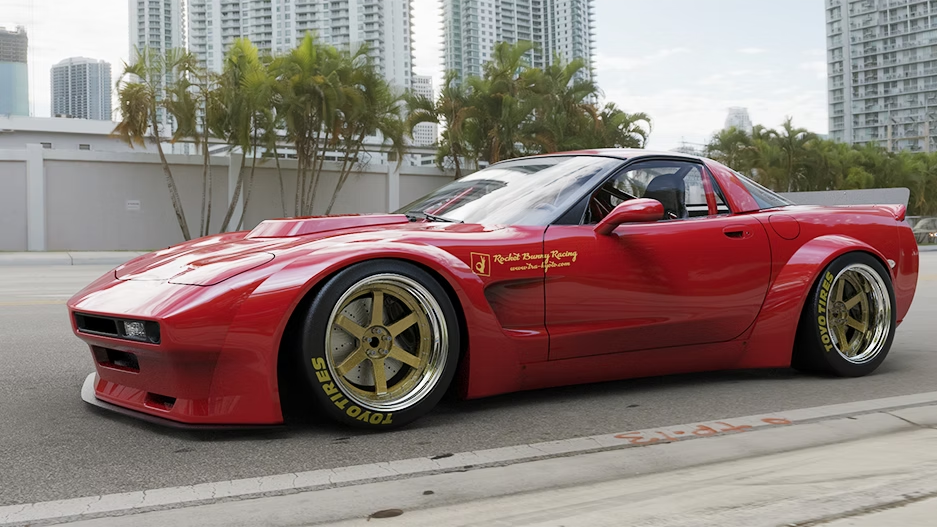 PANDEM Chevrolet Corvette C5 widebody kit available from TRACKUZA