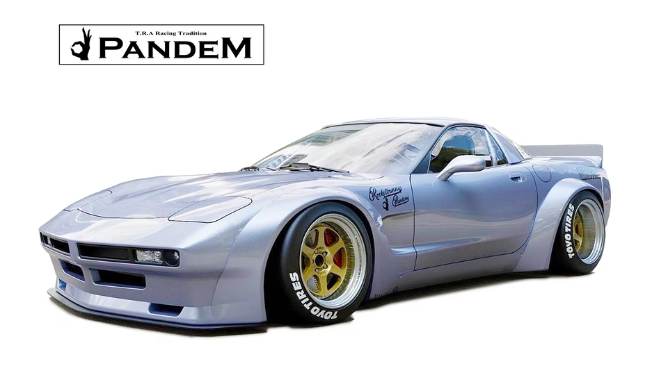 PANDEM Chevrolet Corvette C5 widebody kit available from TRACKUZA