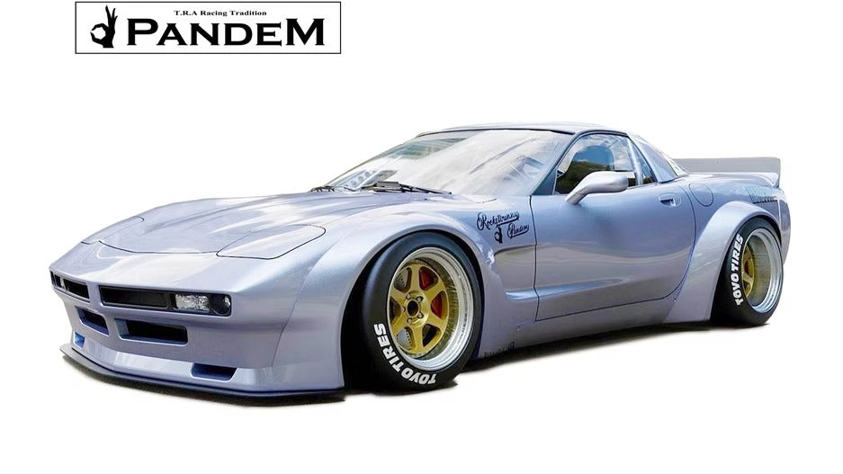 PANDEM Chevrolet Corvette C5 widebody kit available from TRACKUZA