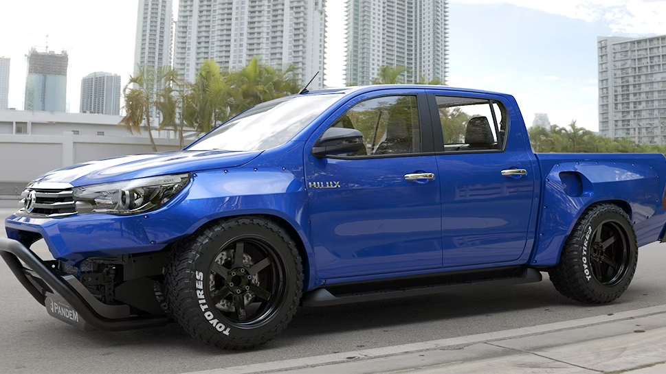 PANDEM Toyota Hilux GUN125 widebody kit available from TRACKUZA