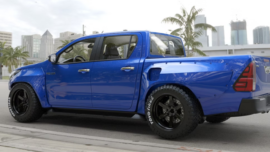 PANDEM Toyota Hilux GUN125 widebody kit available from TRACKUZA