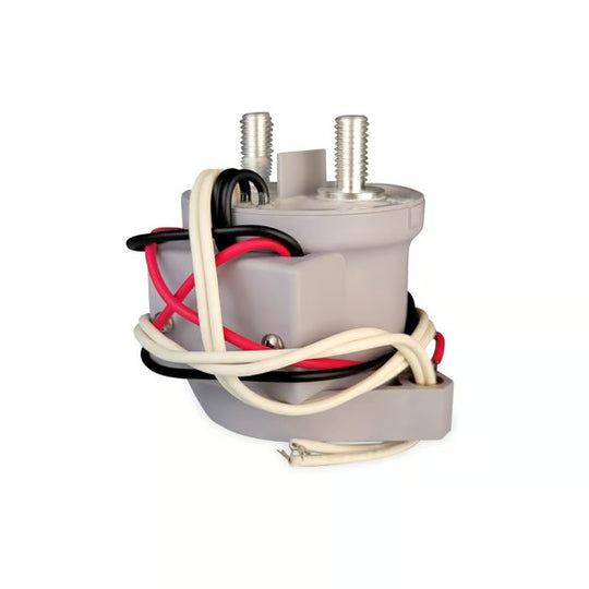 Mechanical component with wires on a white background