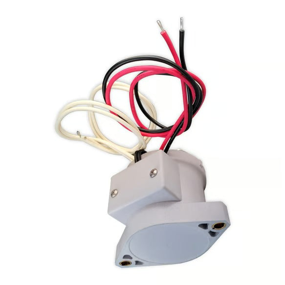 Electrical component with wires on a white background