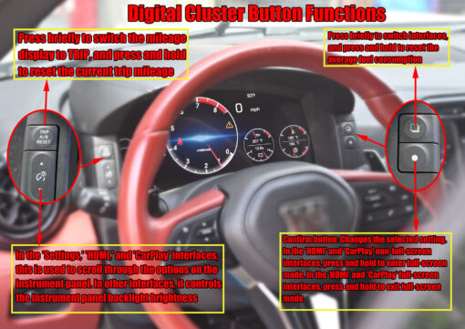 R35 GT-R 60Hz HD Digital Dash Cluster (Fits 2007-2024 Model)
