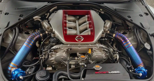 Boost Logic Titanium Upper Intercooler Pipes Nissan R35 GTR 09+