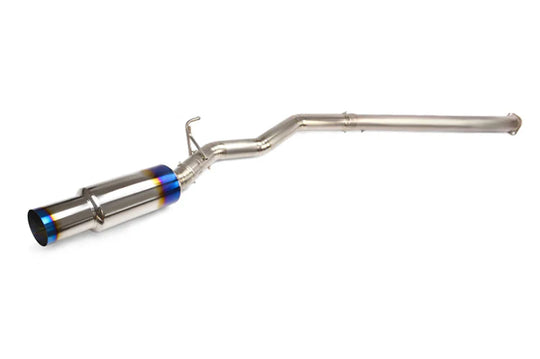 Tomei Titanium Cat-Back Exhaust JDM Bumper | 2003-2006 Mitsubishi EVO 7-9 (TB6090-MT01A)