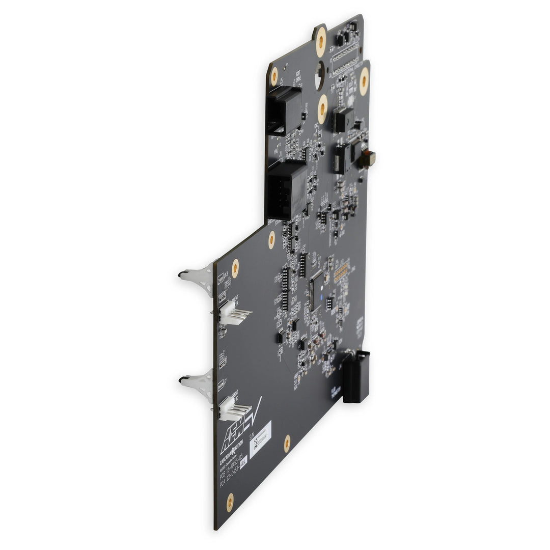 Computer hardware component on a white background