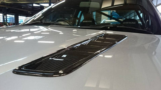Carbon Fiber Universal Fitment Hood Vents, Long