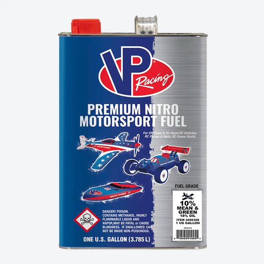 VP 10% Mean &amp; Green 18% Oil - RC Plane Nitro Fuel