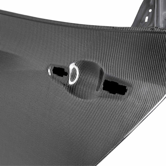 Carbon fiber rear doors for 2017-2021 Honda Civic Hatchback (Rear)