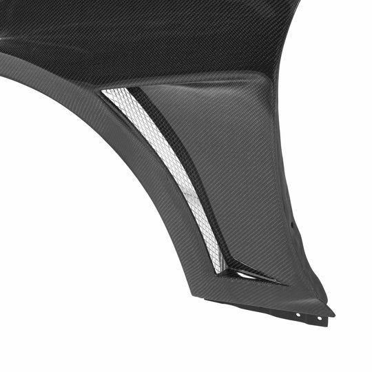 OEM-style carbon fiber fenders for 2009-2013 Infiniti G37 4DR