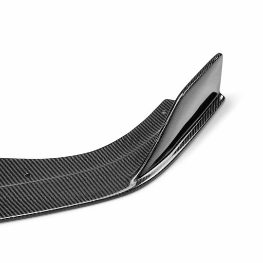 TR-style carbon fiber front lip for 2016-2018 Honda Civic 4 Dr