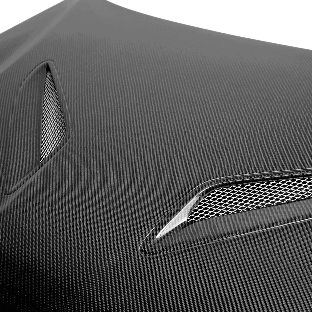 OEM-style carbon fiber hood for 2013-2016 Hyundai Genesis 2dr